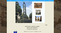 Desktop Screenshot of notariavaliente-tarragona.com